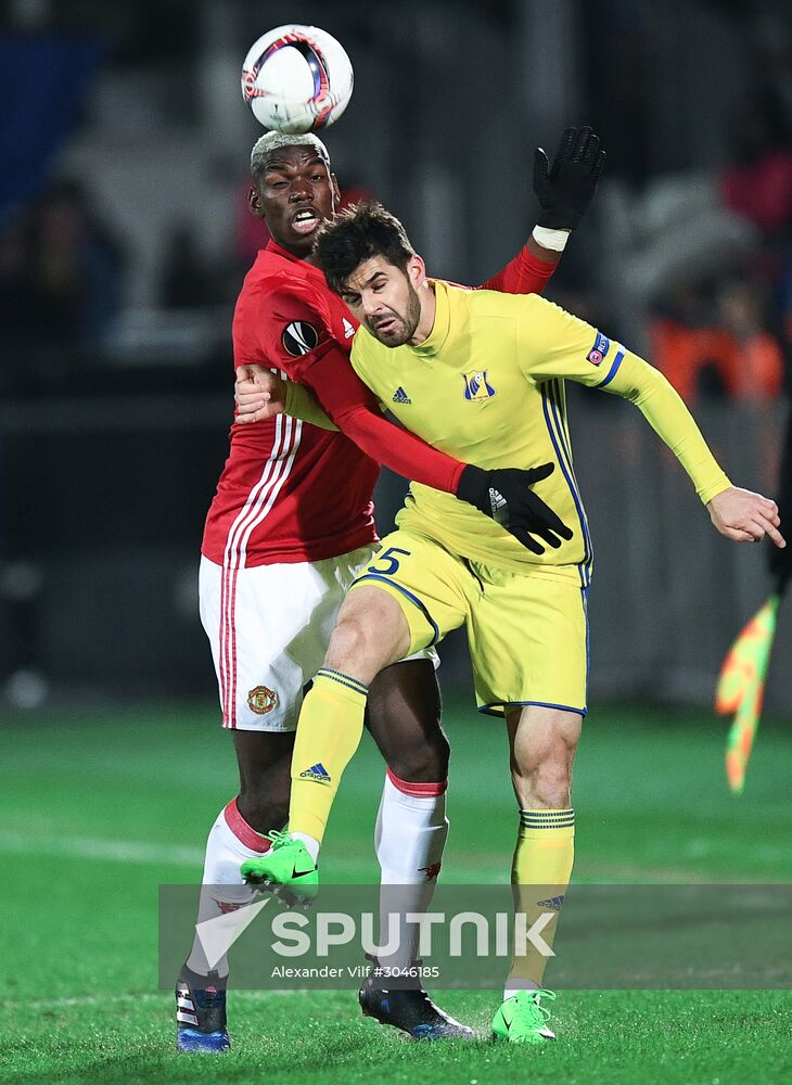 UEFA Europa League. Rostov vs. Manchester United
