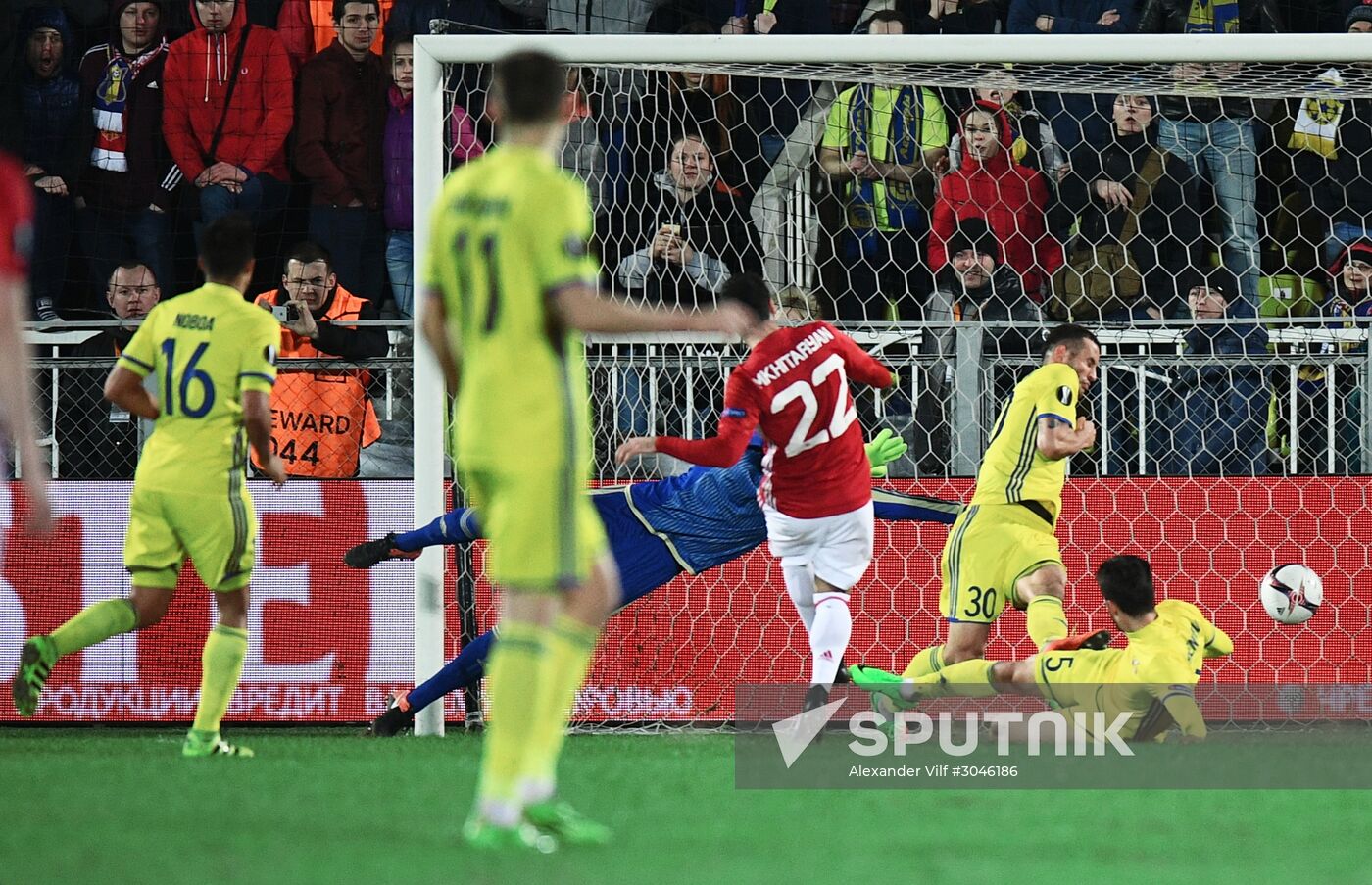 UEFA Europa League. Rostov vs. Manchester United