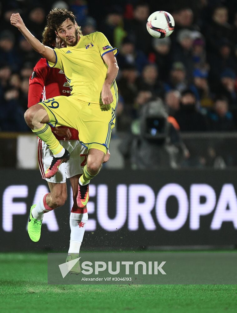 UEFA Europa League. Rostov vs. Manchester United