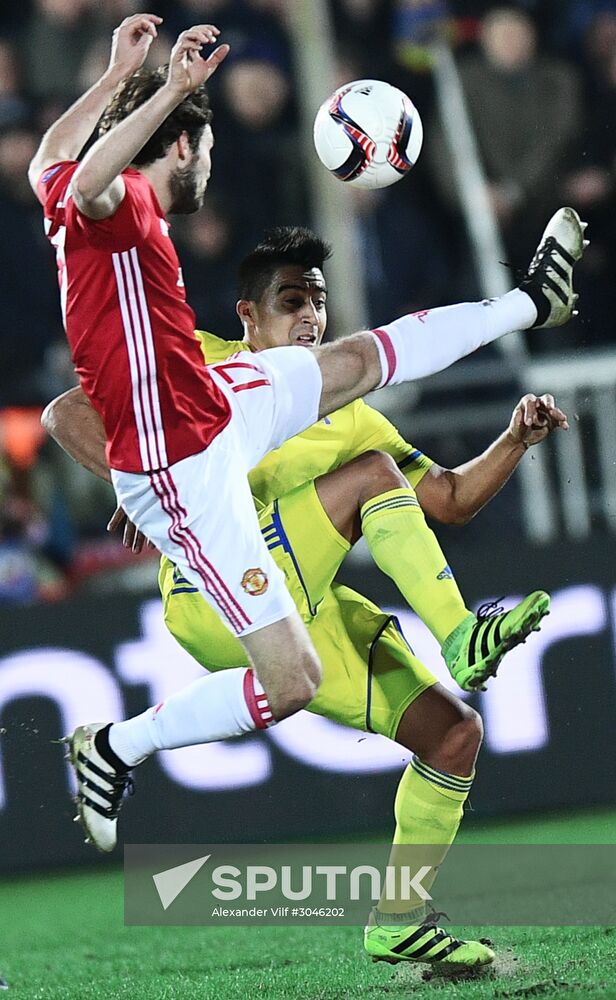 UEFA Europa League. Rostov vs. Manchester United
