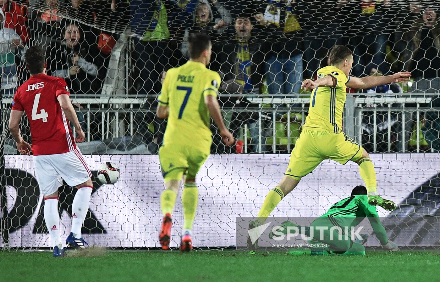 UEFA Europa League. Rostov vs. Manchester United