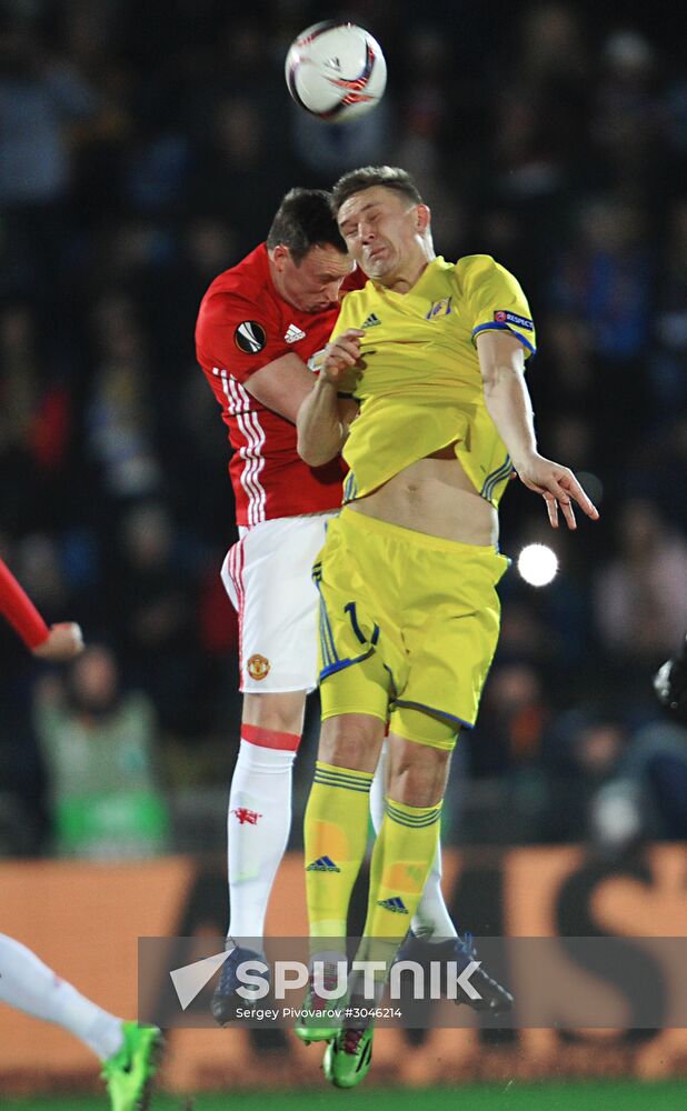 UEFA Europa League. Rostov vs. Manchester United