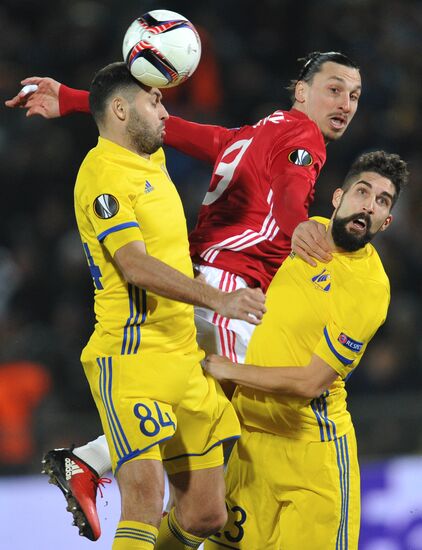 UEFA Europa League. Rostov vs. Manchester United