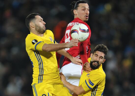 Football. Europa League. Rostov vs. Manchester United