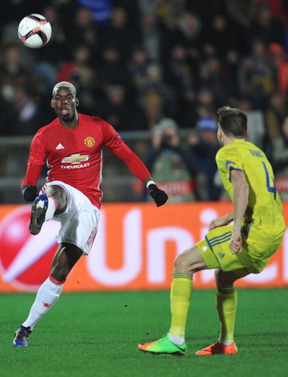 UEFA Europa League. Rostov vs. Manchester United