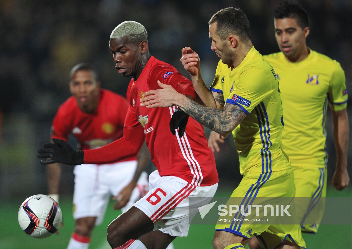 UEFA Europa League. Rostov vs. Manchester United