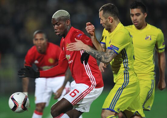 UEFA Europa League. Rostov vs. Manchester United