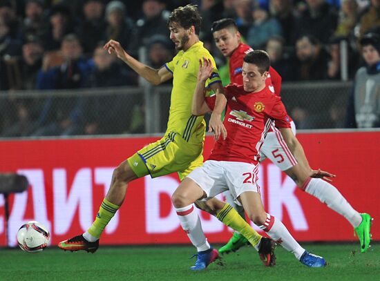 UEFA Europa League. Rostov vs. Manchester United
