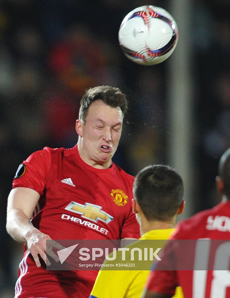Football. Europa League. Rostov vs. Manchester United