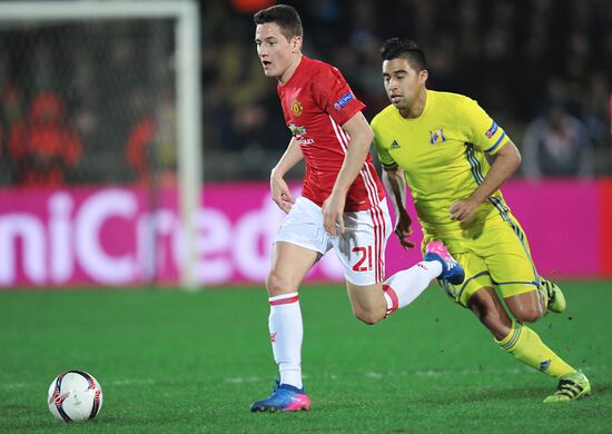 UEFA Europa League. Rostov vs. Manchester United