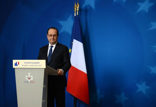 European Council meeting in Brussels