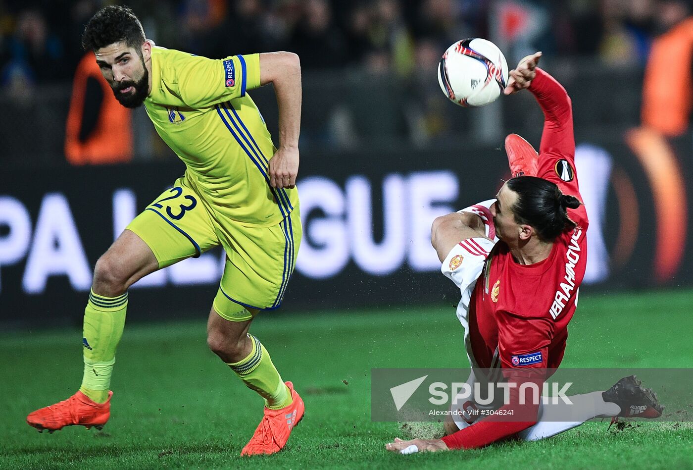 UEFA Europa League. Rostov vs. Manchester United