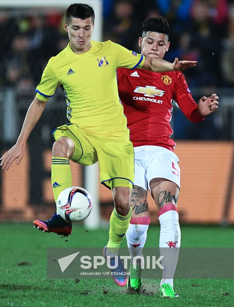 UEFA Europa League. Rostov vs. Manchester United