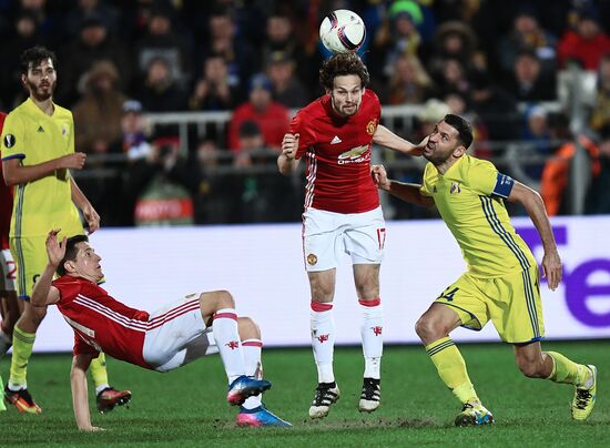 UEFA Europa League. Rostov vs. Manchester United