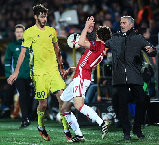 UEFA Europa League. Rostov vs. Manchester United