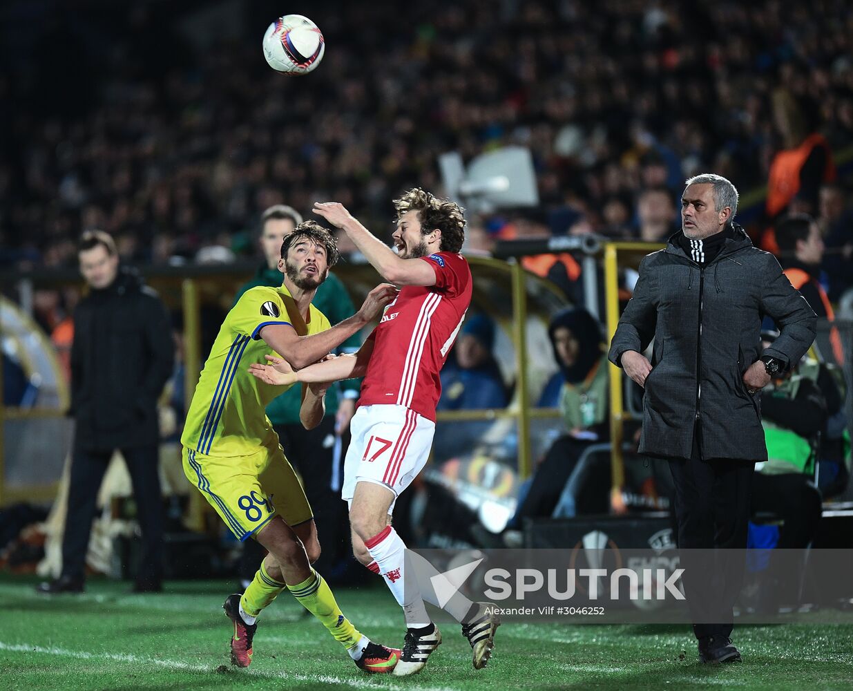 Football. Europa League. Rostov vs. Manchester United