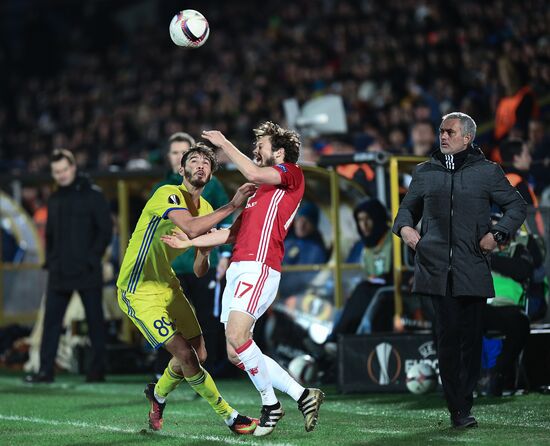 Football. Europa League. Rostov vs. Manchester United