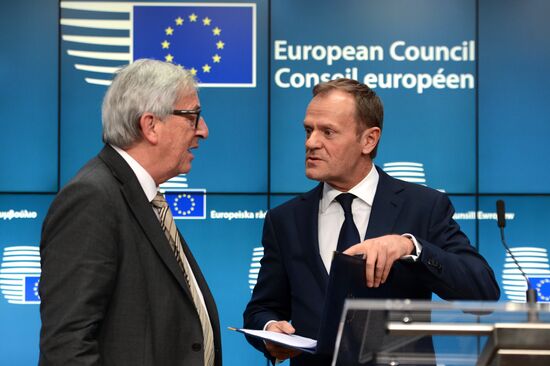 European Council meeting in Brussels