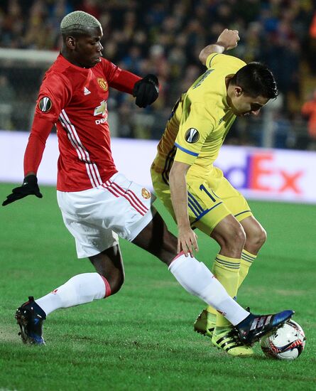 UEFA Europa League. Rostov vs. Manchester United