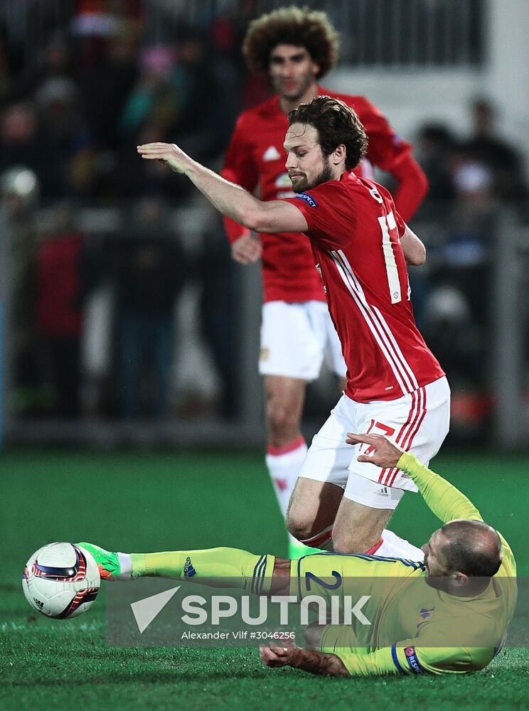 Football. Europa League. Rostov vs. Manchester United