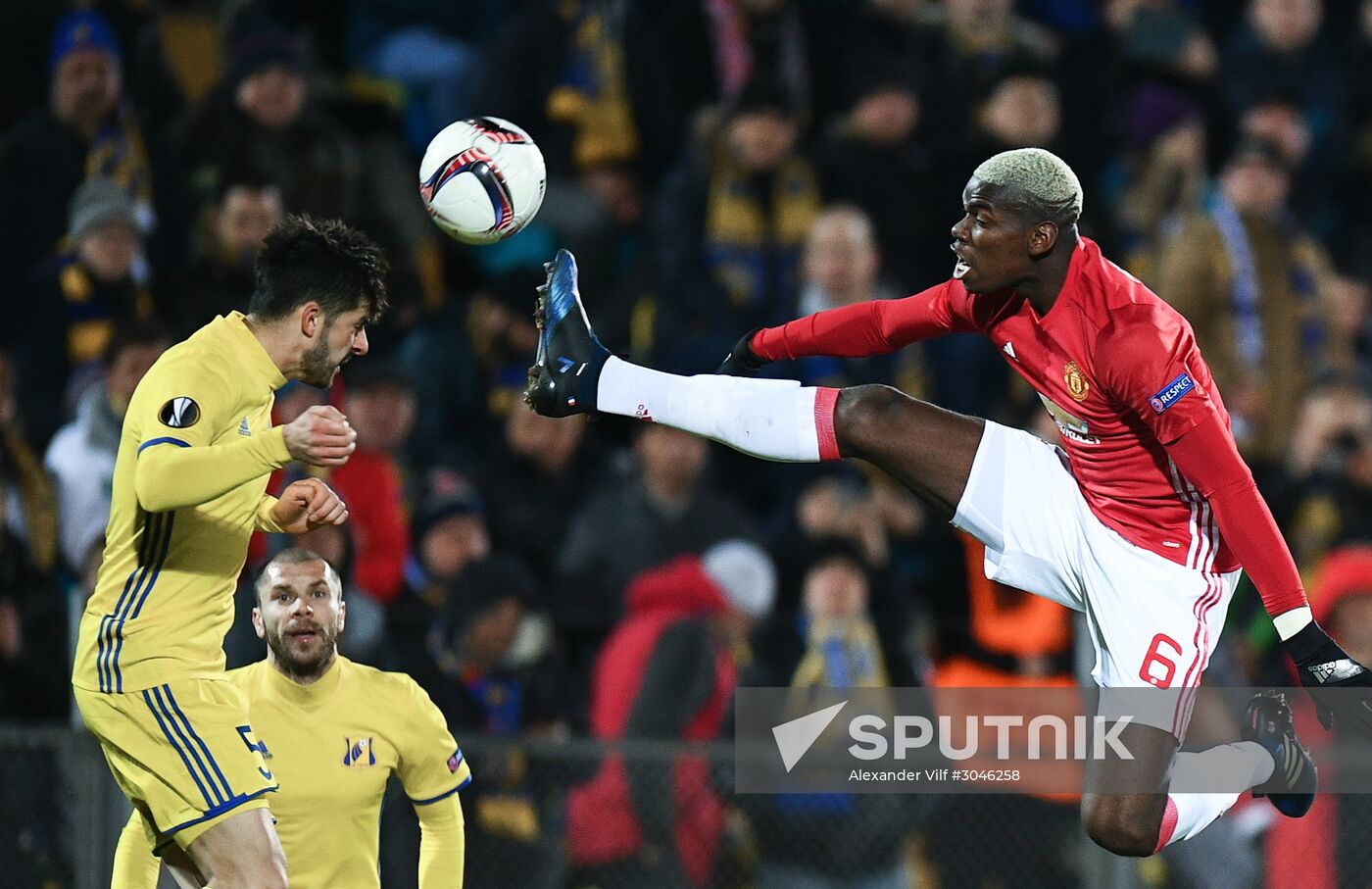 Football. Europa League. Rostov vs. Manchester United