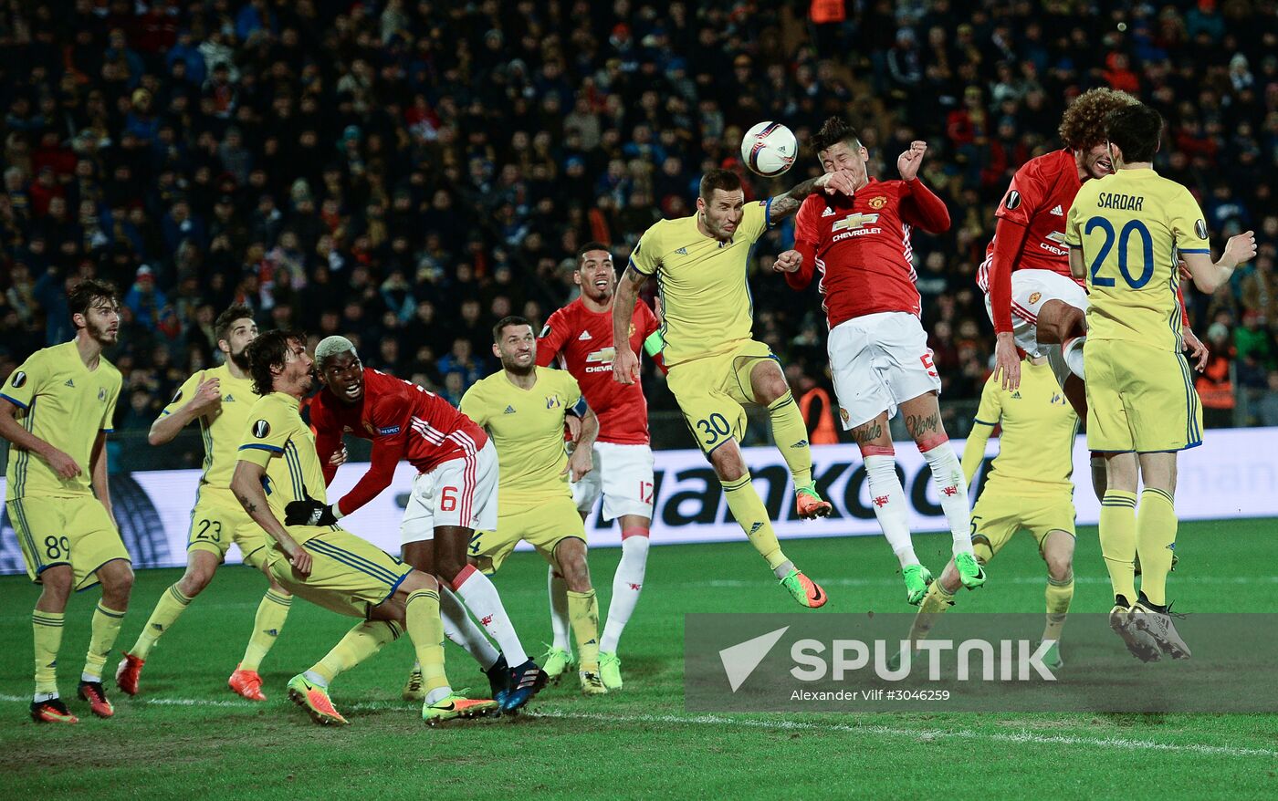 UEFA Europa League. Rostov vs. Manchester United