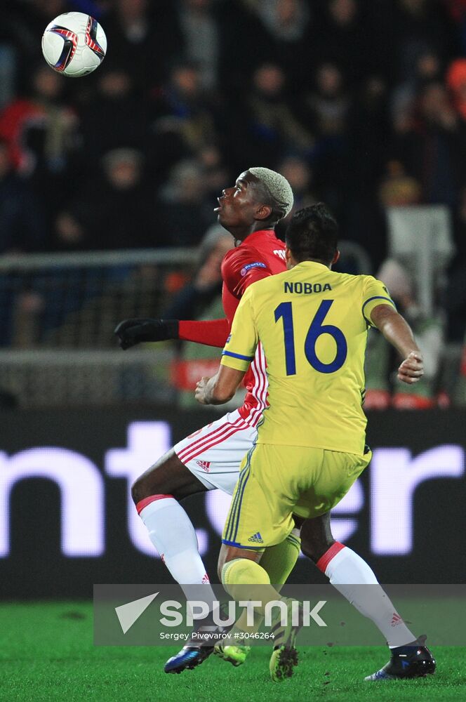 UEFA Europa League. Rostov vs. Manchester United
