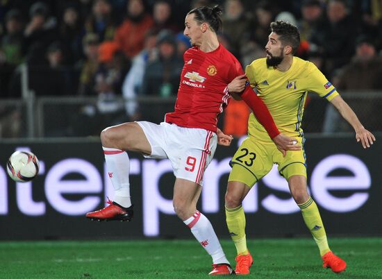Football. Europa League. Rostov vs. Manchester United