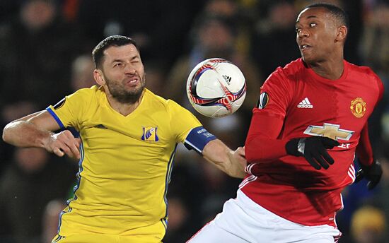 Football. Europa League. Rostov vs. Manchester United