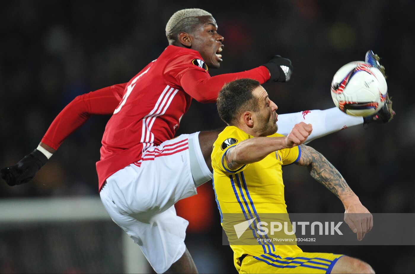 Football. Europa League. Rostov vs. Manchester United
