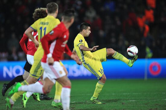 Football. Europa League. Rostov vs. Manchester United