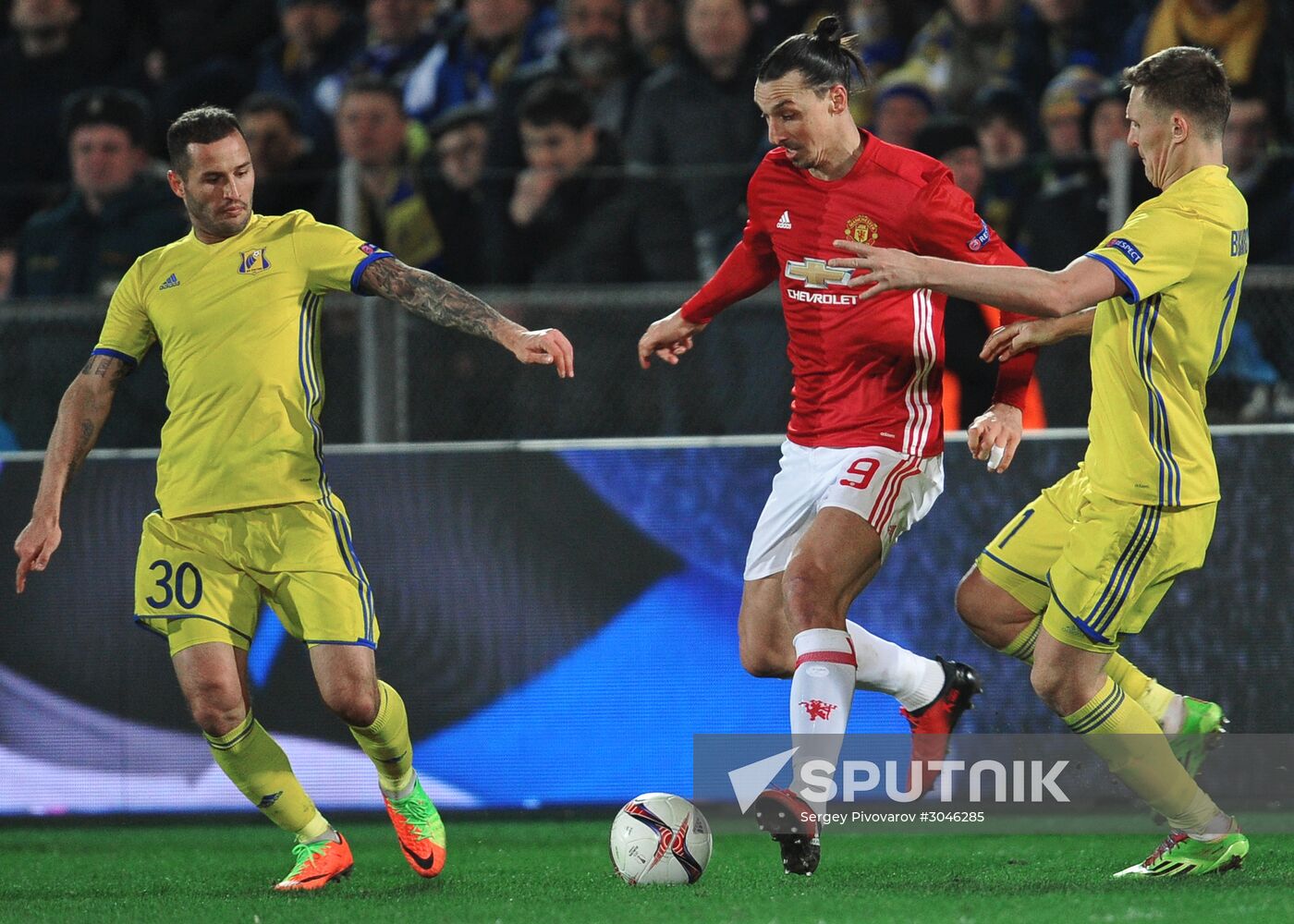 Football. Europa League. Rostov vs. Manchester United