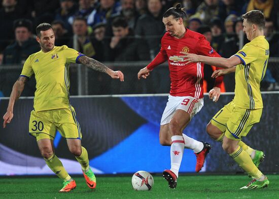 Football. Europa League. Rostov vs. Manchester United
