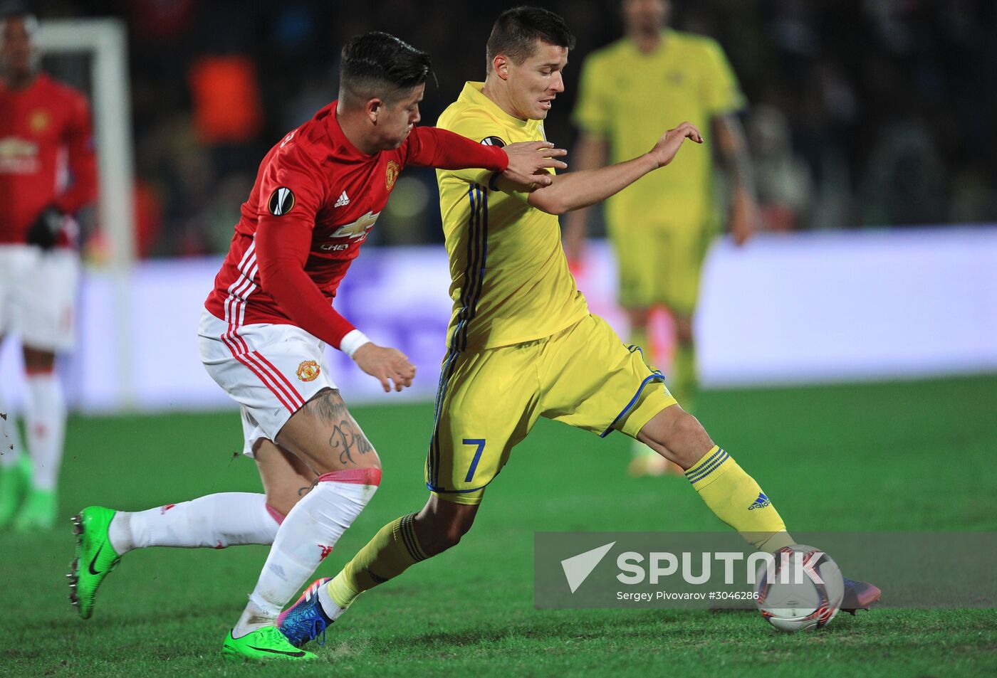 Football. Europa League. Rostov vs. Manchester United
