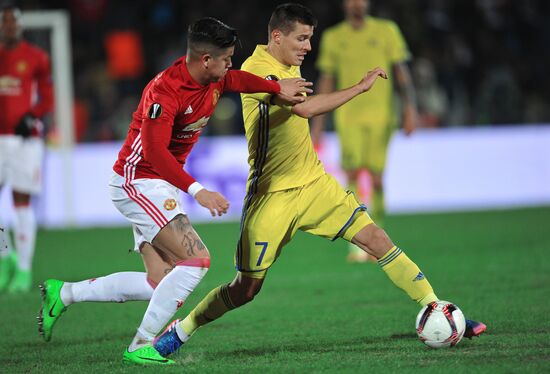 Football. Europa League. Rostov vs. Manchester United