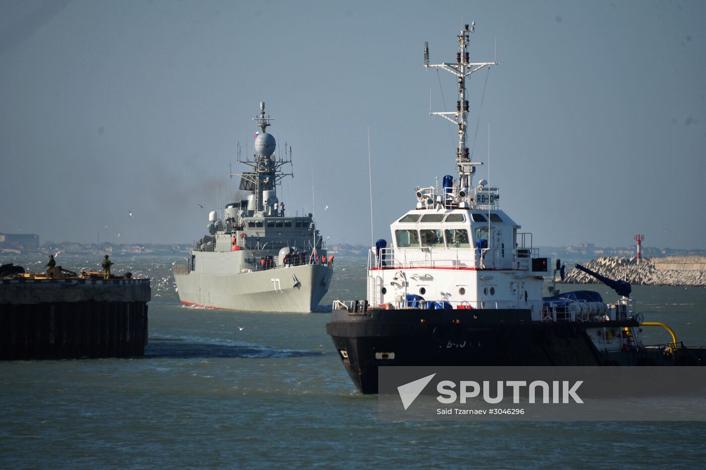 Iranian Navy delegation arrives in Makhachkala