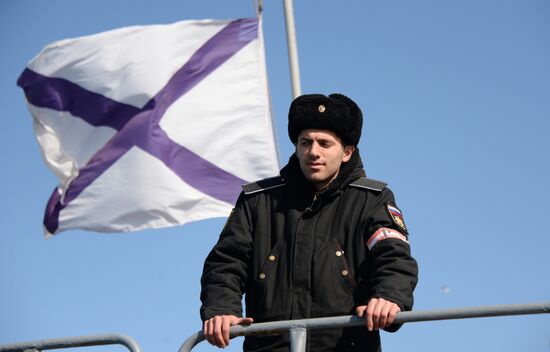 Iranian Navy delegation arrives in Makhachkala