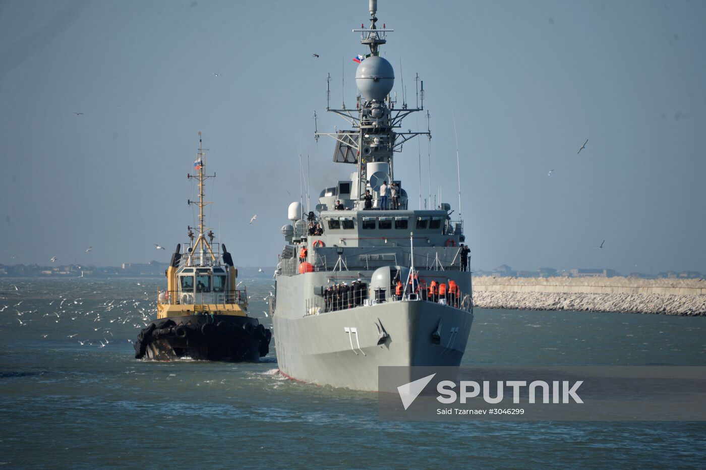 Iranian Navy delegation arrives in Makhachkala