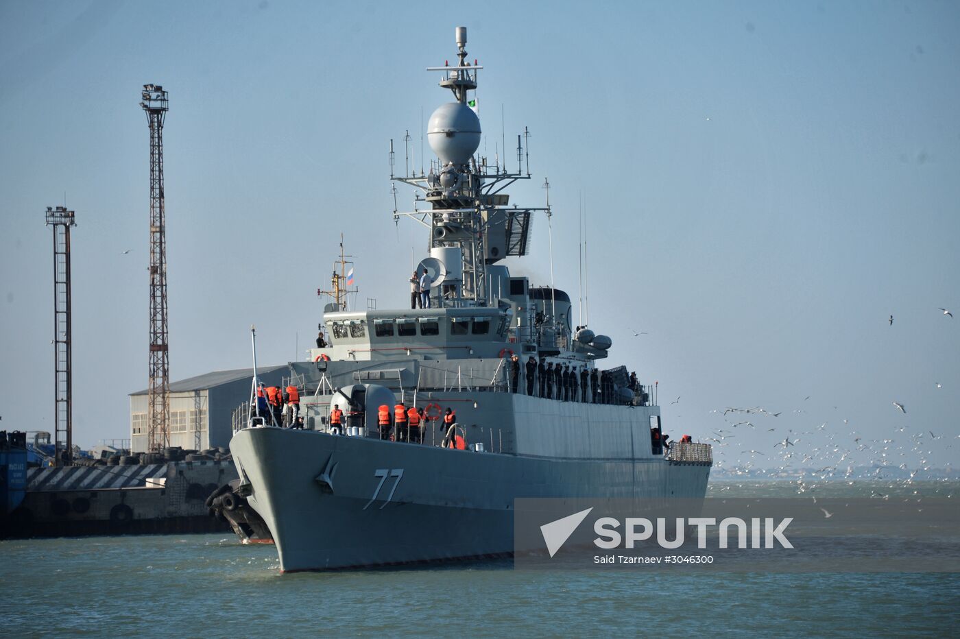 Iranian Navy delegation arrives in Makhachkala