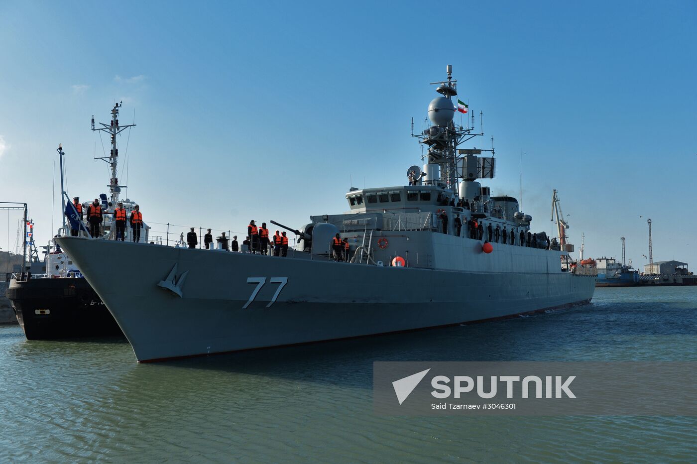 Iranian Navy delegation arrives in Makhachkala
