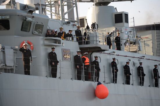 Iranian Navy delegation arrives in Makhachkala