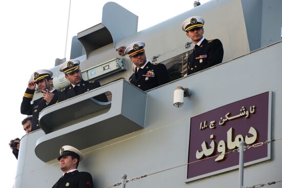 Iranian Navy delegation arrives in Makhachkala