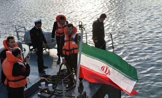 Iranian Navy delegation arrives in Makhachkala