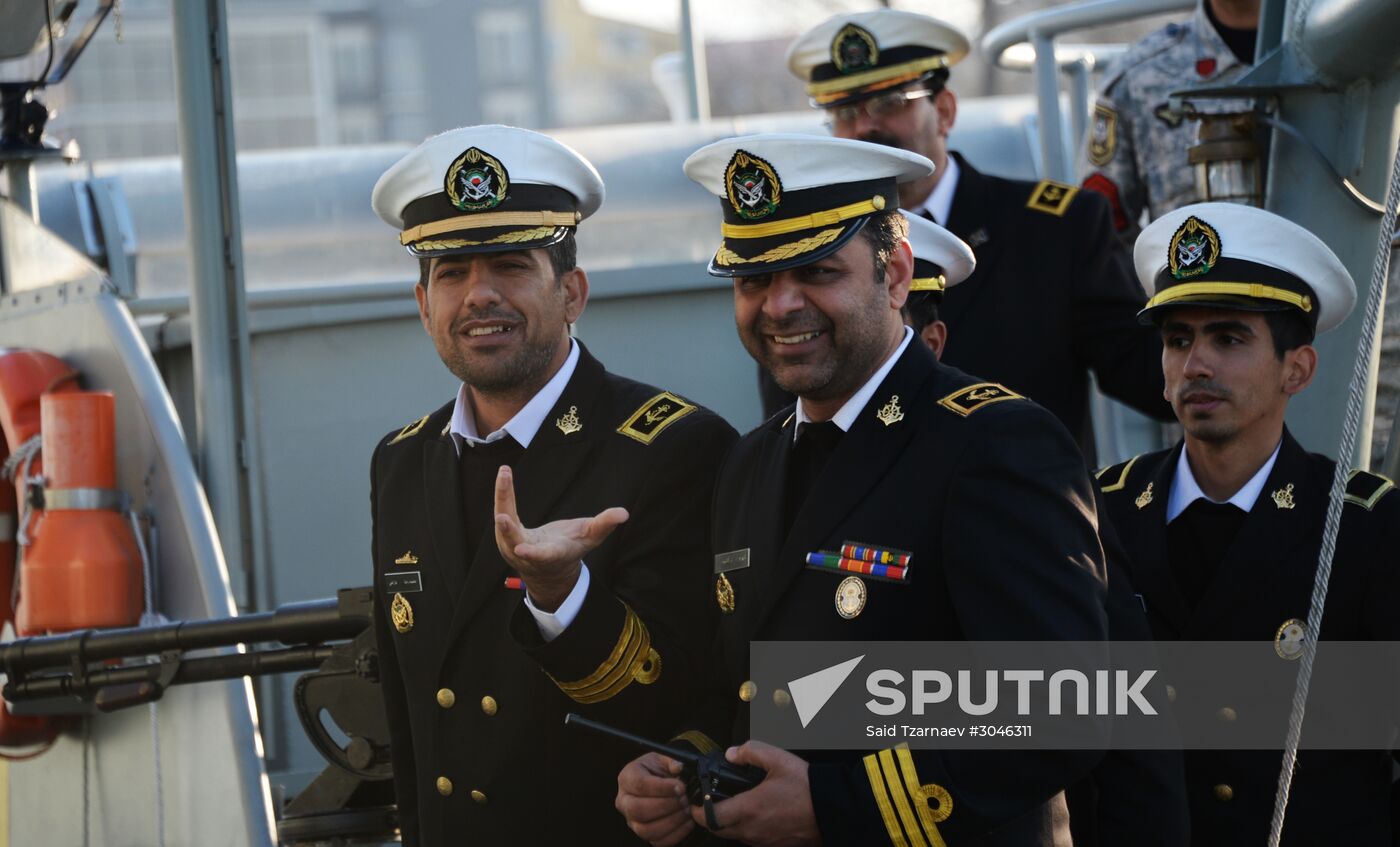 Iranian Navy delegation arrives in Makhachkala