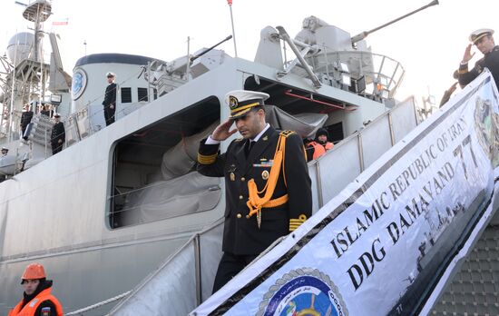Iranian Navy delegation arrives in Makhachkala