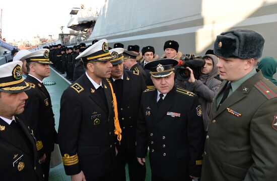 Iranian Navy delegation arrives in Makhachkala