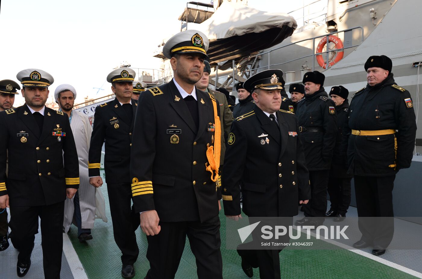 Iranian Navy delegation arrives in Makhachkala