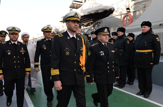 Iranian Navy delegation arrives in Makhachkala