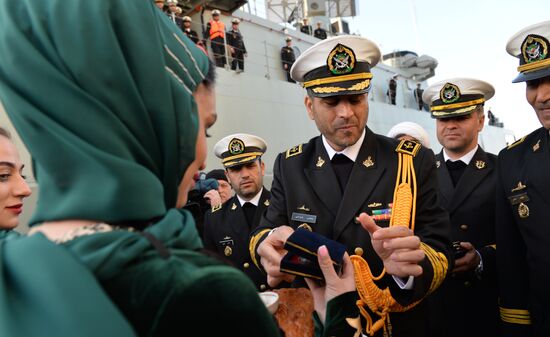 Iranian Navy delegation arrives in Makhachkala
