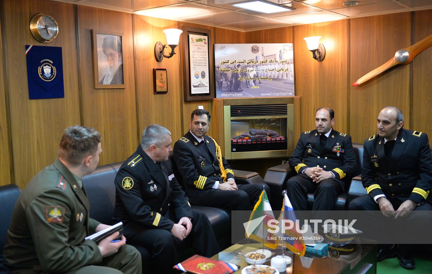 Iranian Navy delegation arrives in Makhachkala